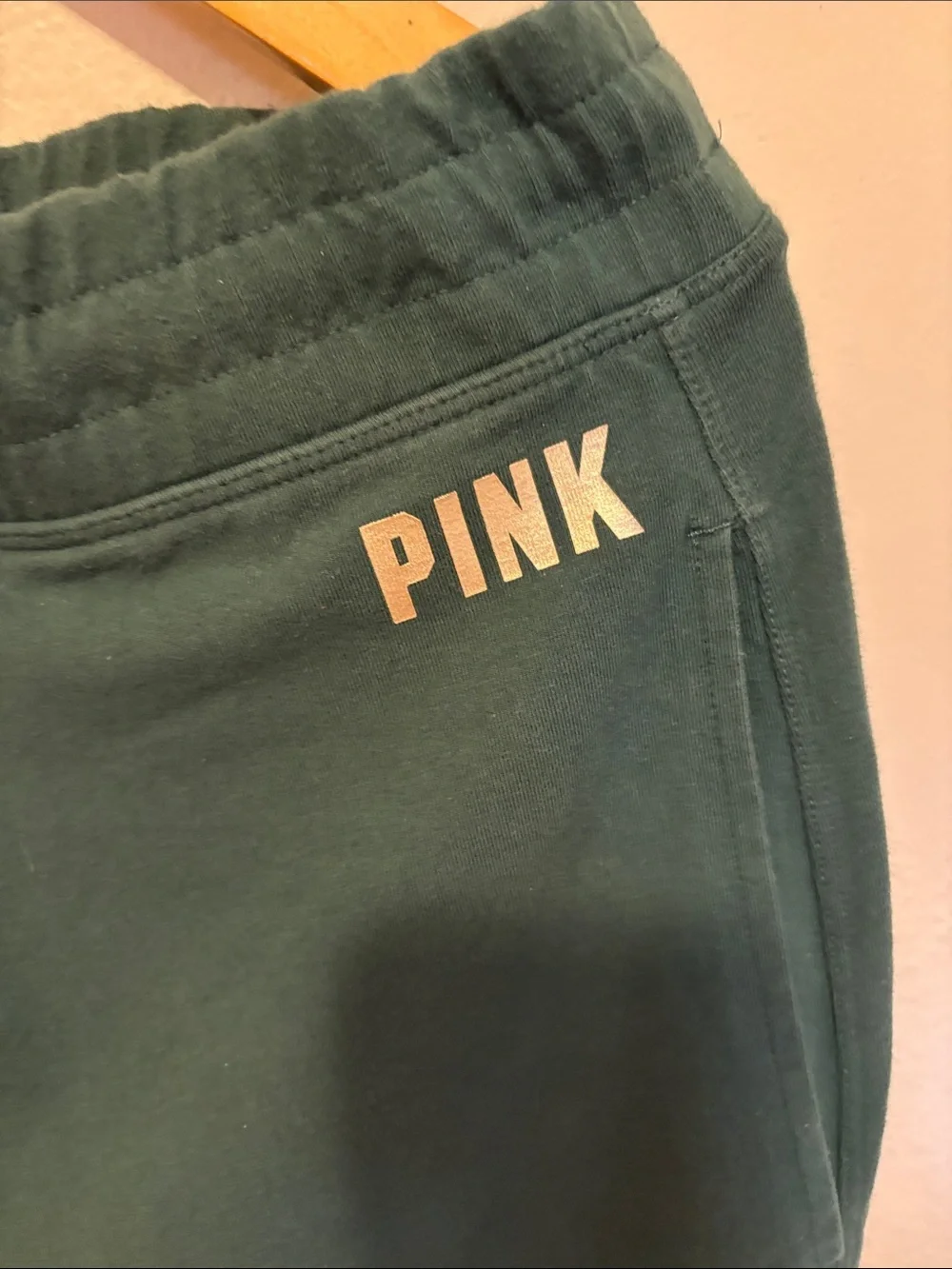 PINK Victorias Secret forest green